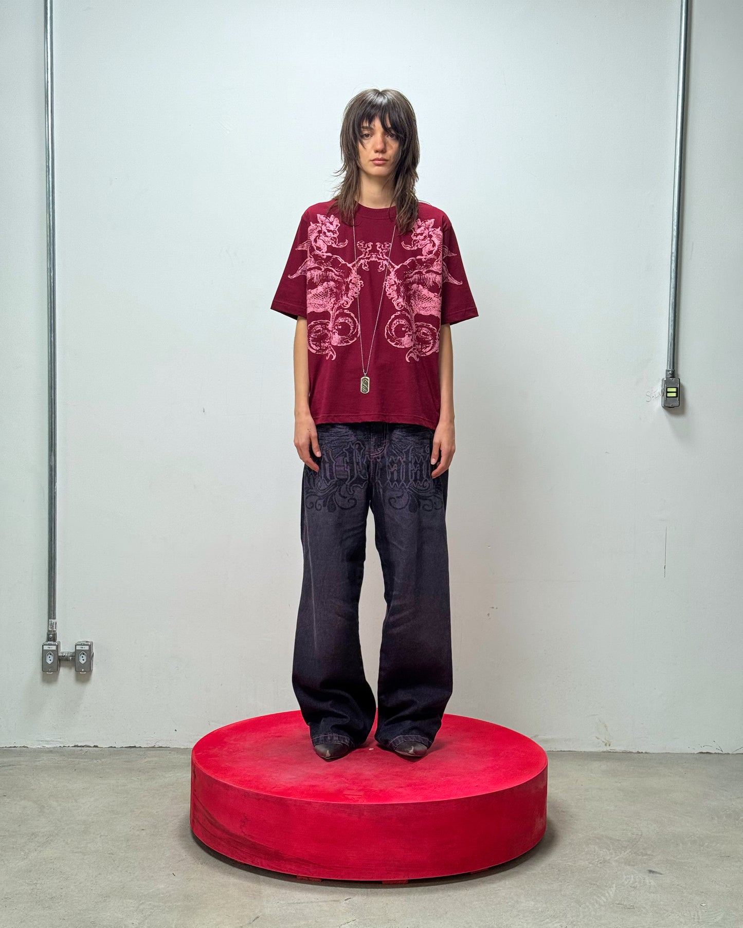 CAMISETA PENTE EXTENDIDO (ROXO)