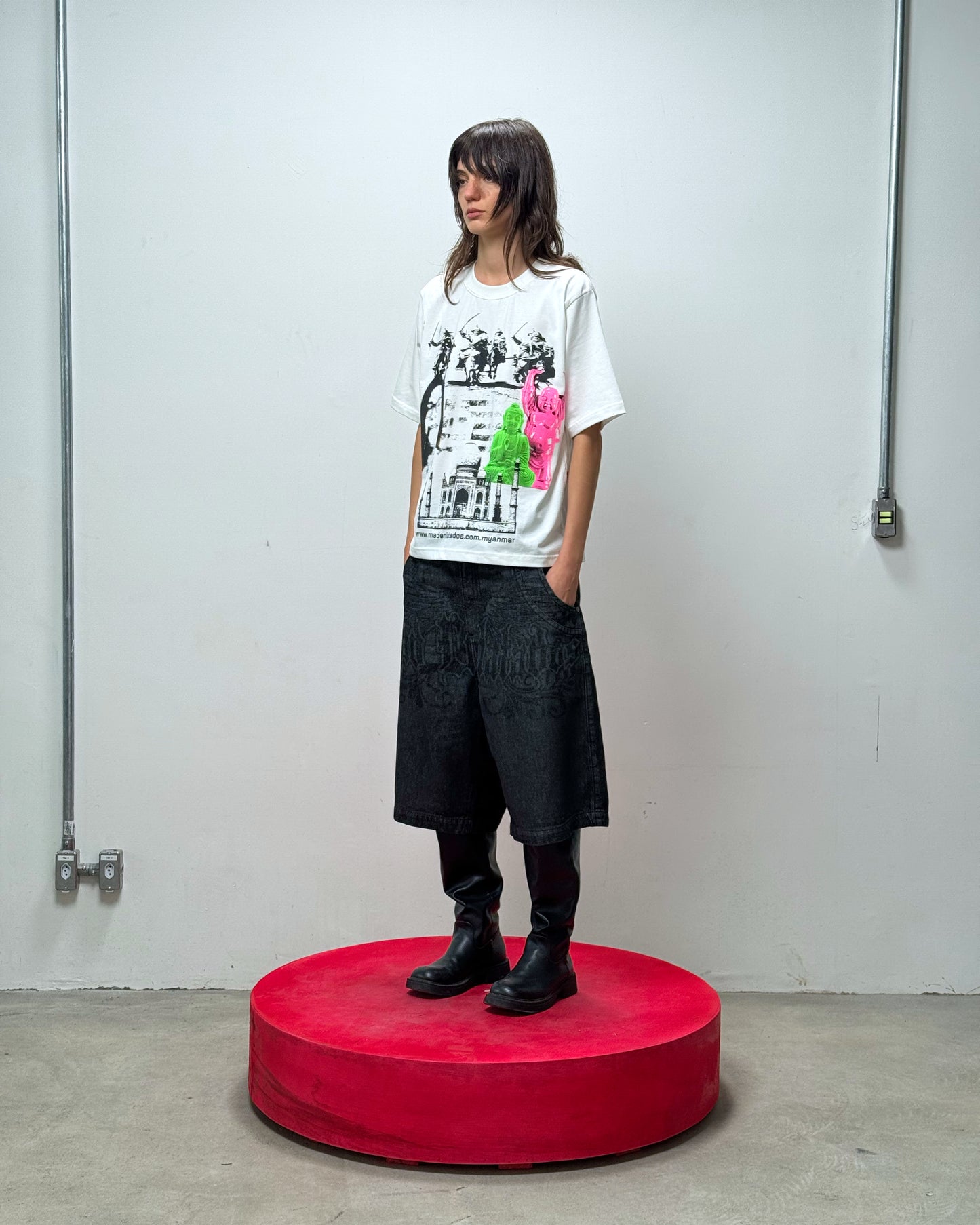 BERMUDA JEANS MAD ROCK