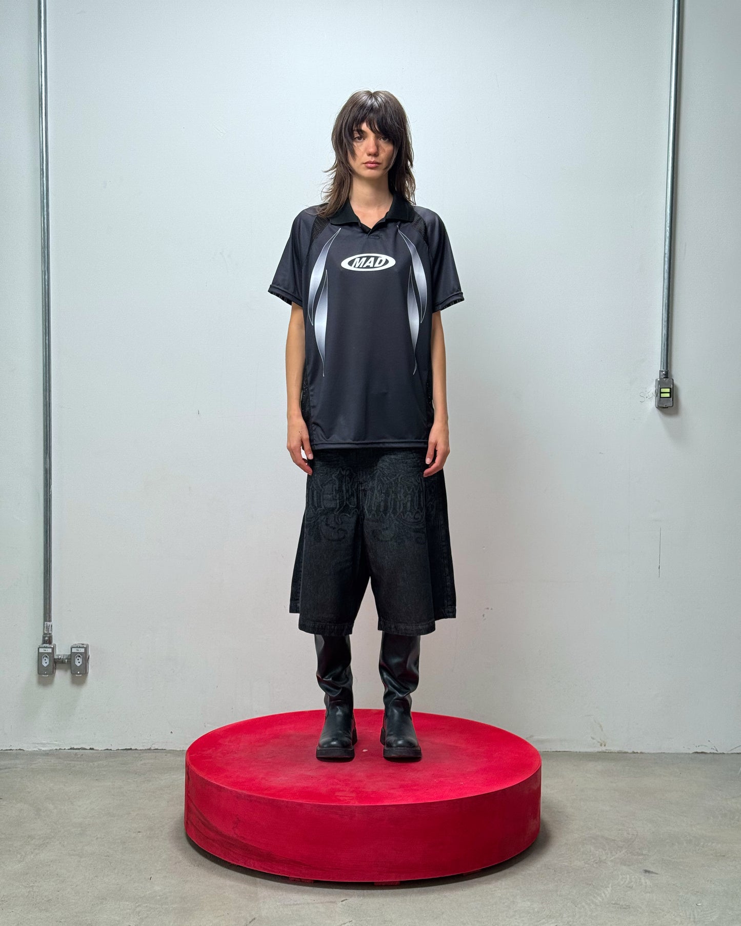 JERSEY ARTILHEIRO MAD (PRETO/PRATA)