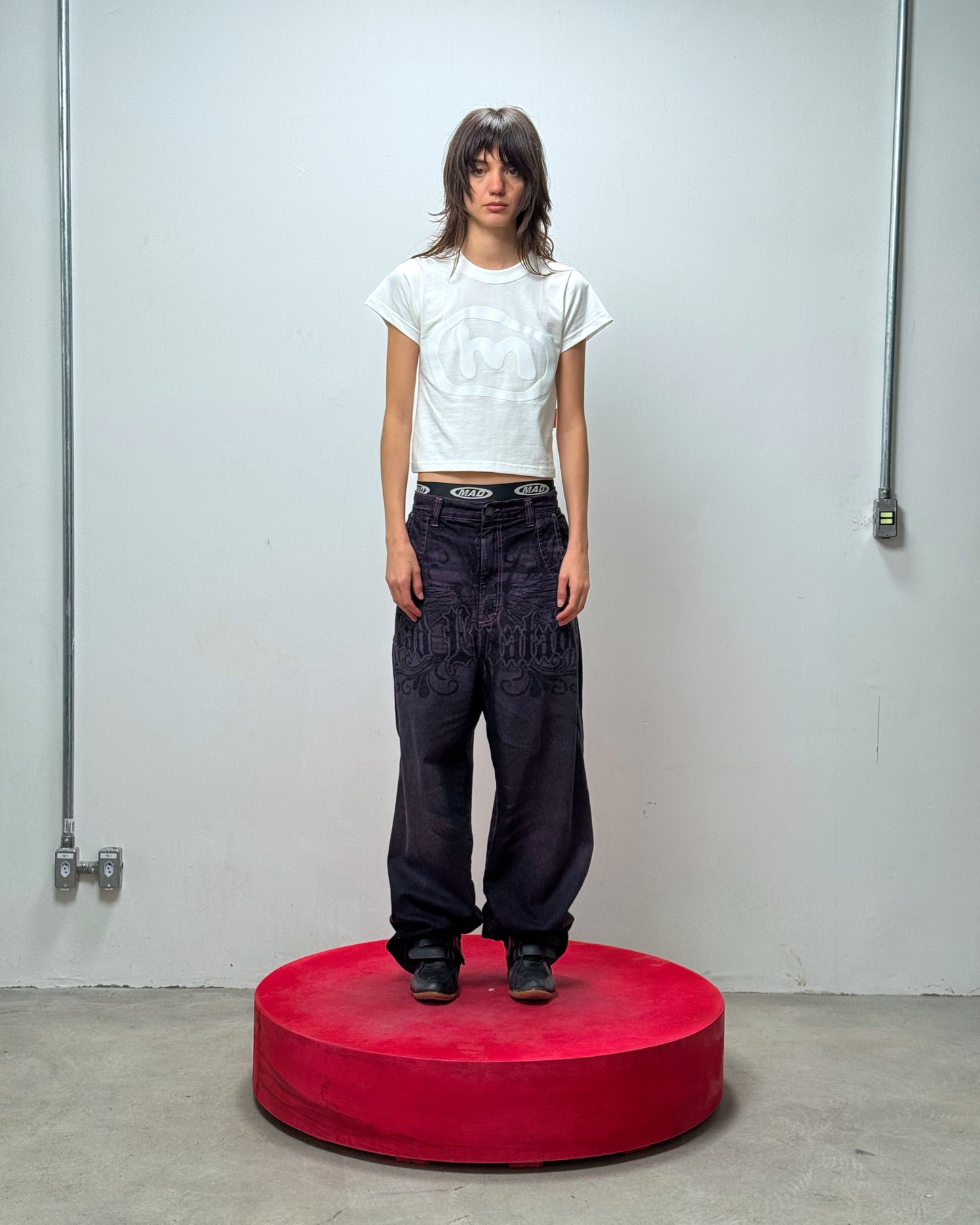 BABY TEE M RELEVO (OFF-WHITE)
