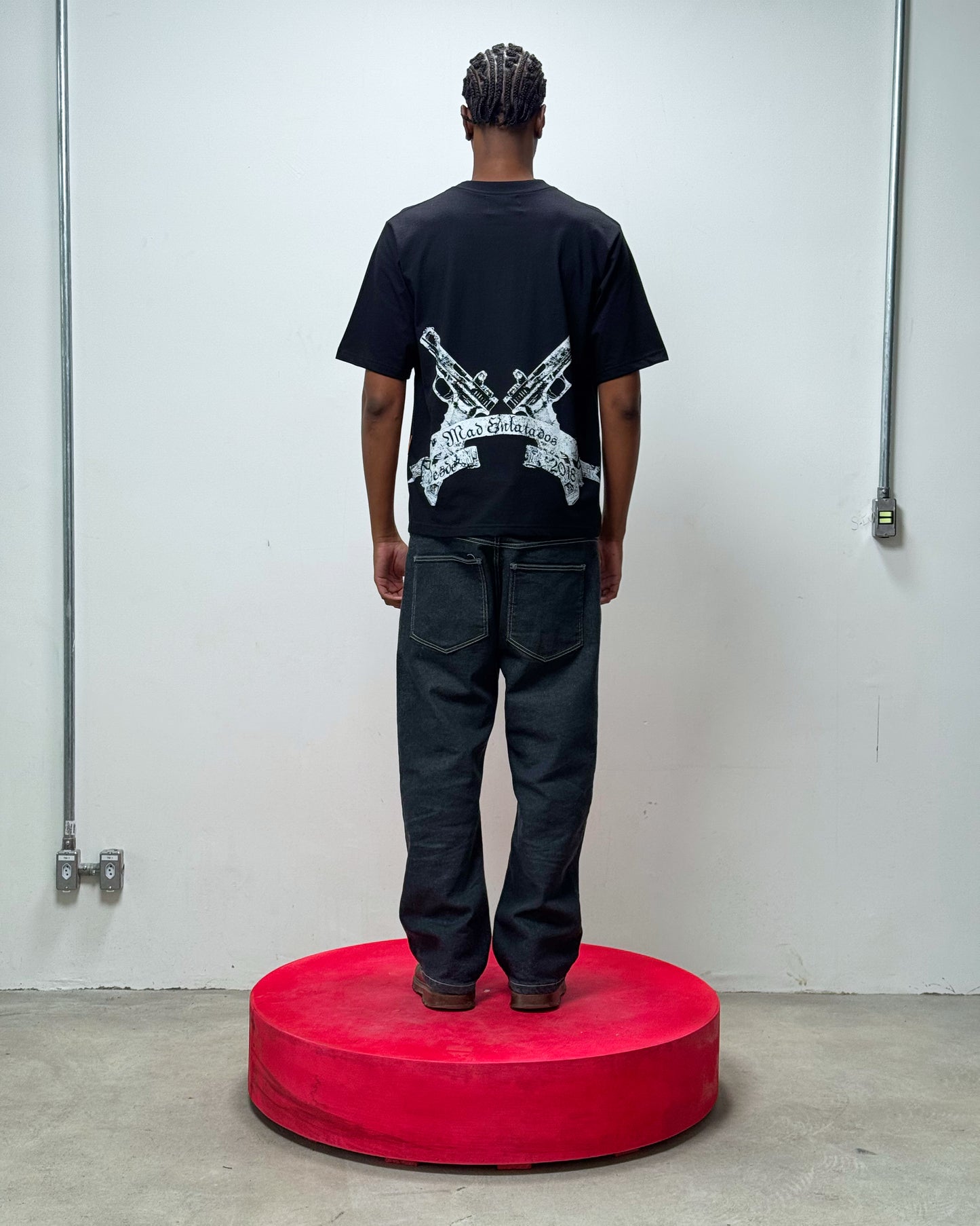 CAMISETA PENTE EXTENDIDO (PRETO)