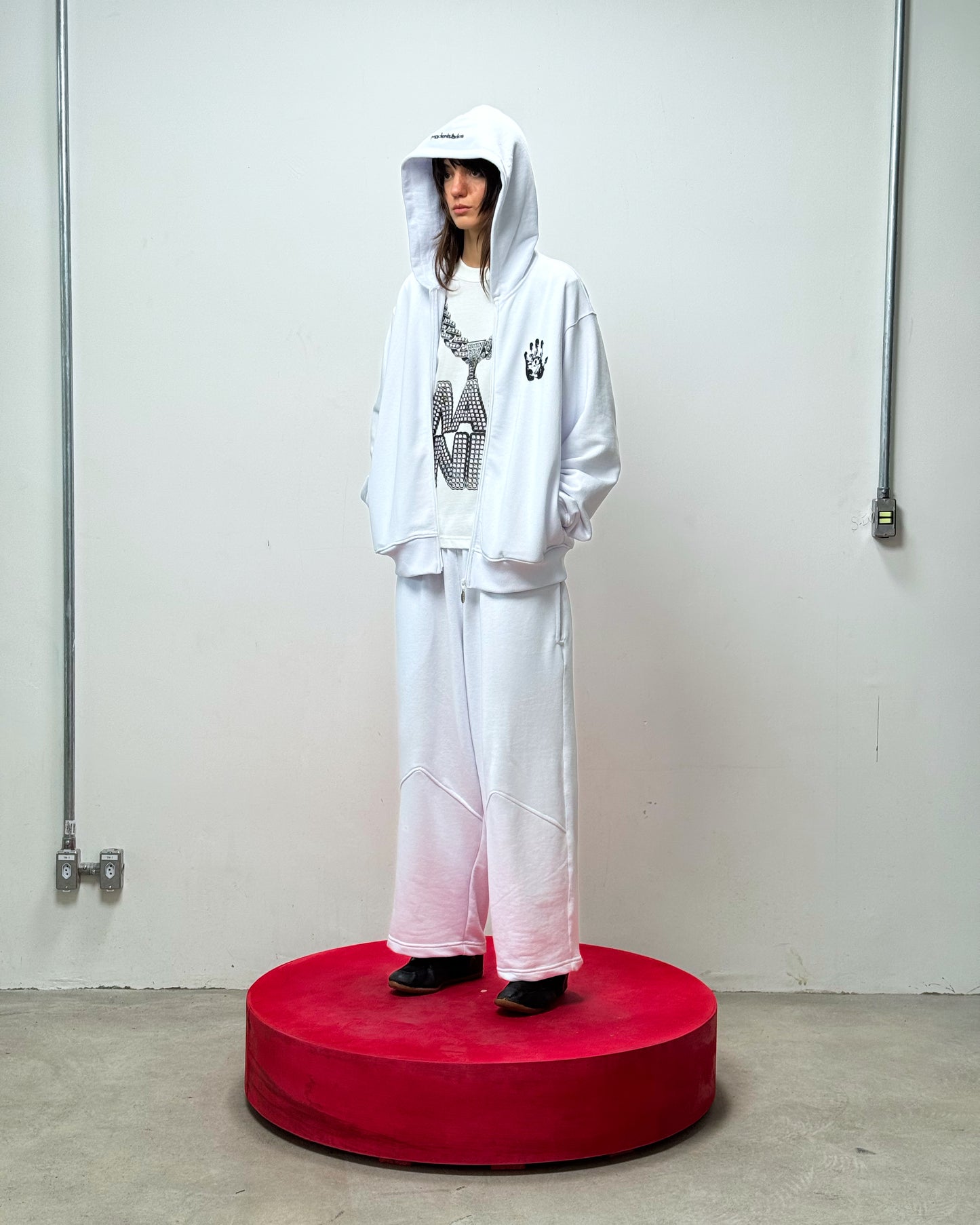 BLUSA MOLETOM KIT DNA (BRANCO)