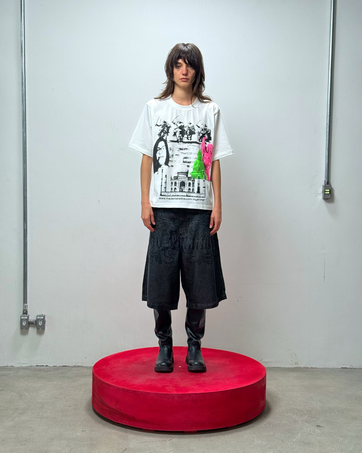 BERMUDA JEANS MAD ROCK