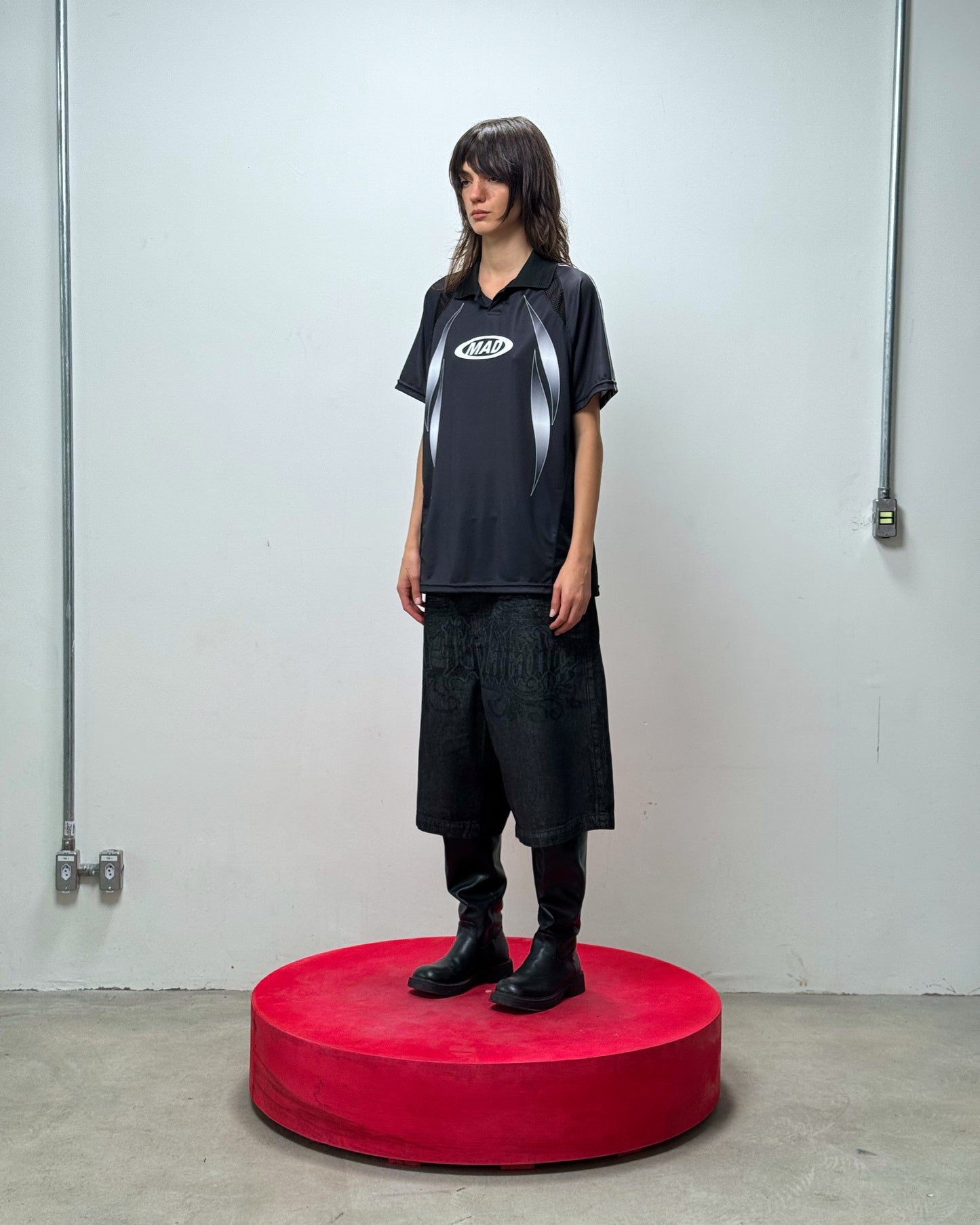 JERSEY ARTILHEIRO MAD (PRETO/PRATA)