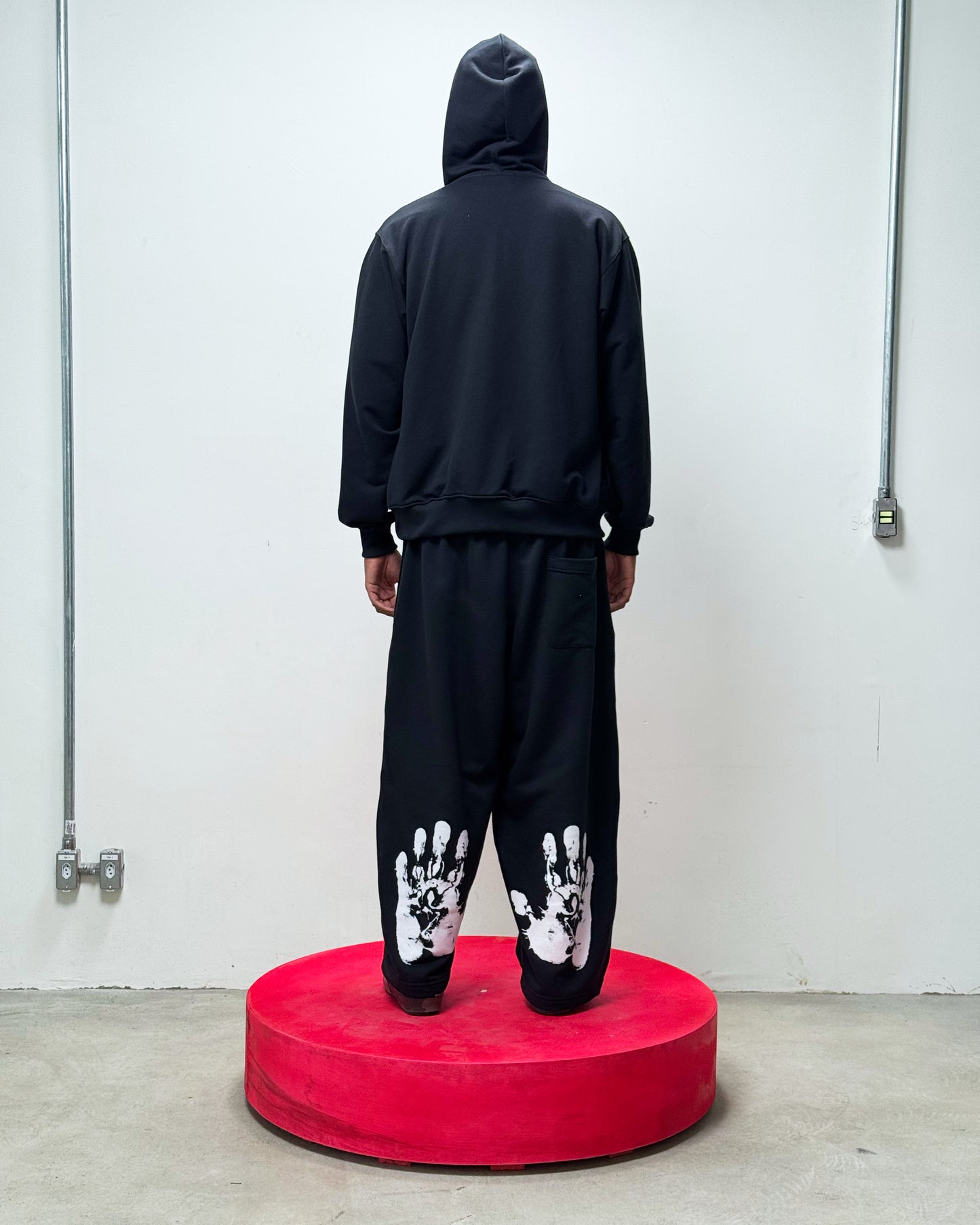 CALÇA MOLETOM KIT DNA (PRETO)