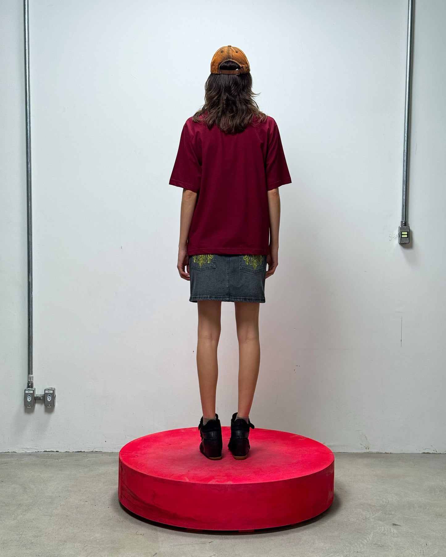 SAIA CURTA JEANS MAD ROCK