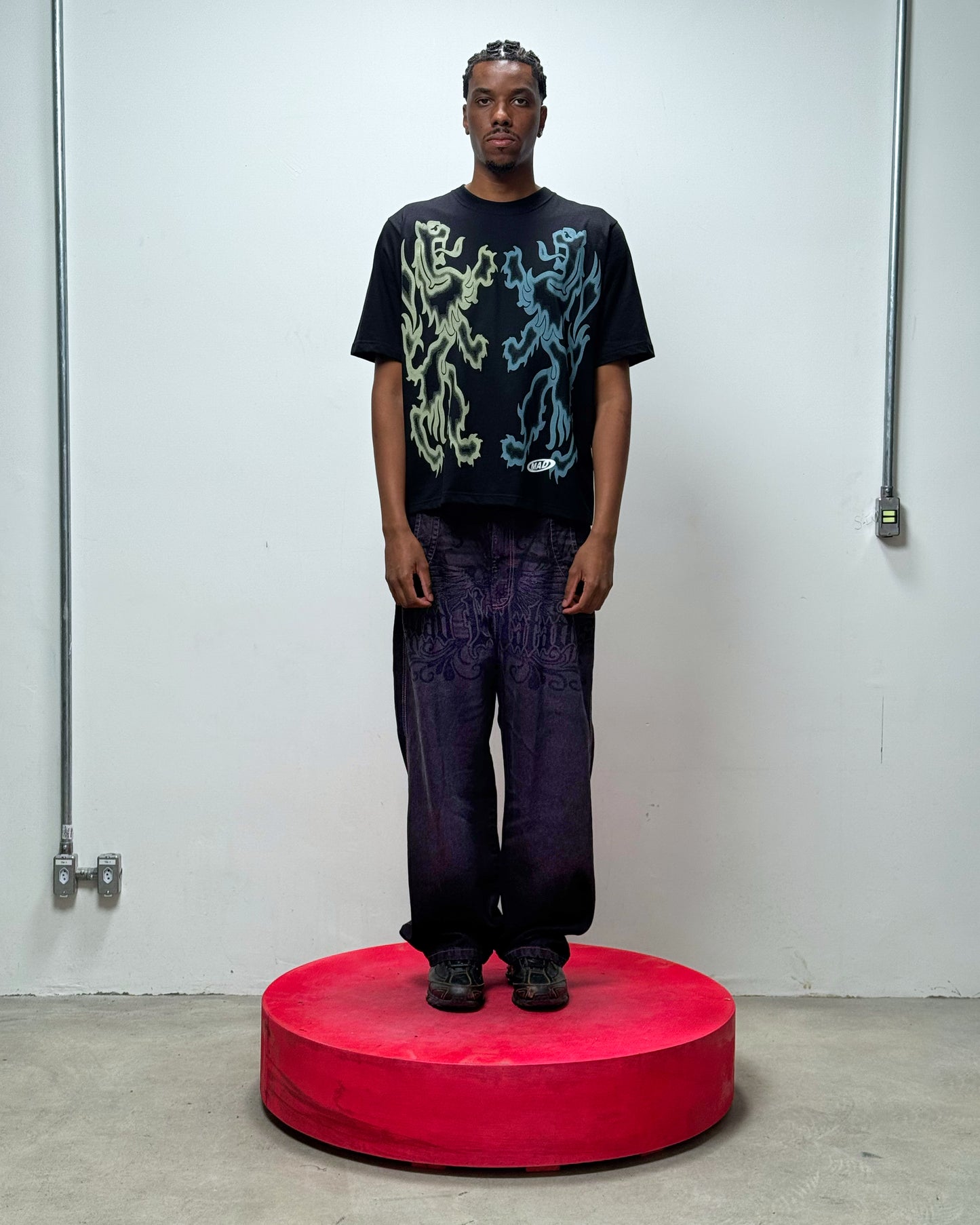 CAMISETA LEONINO (PRETO)